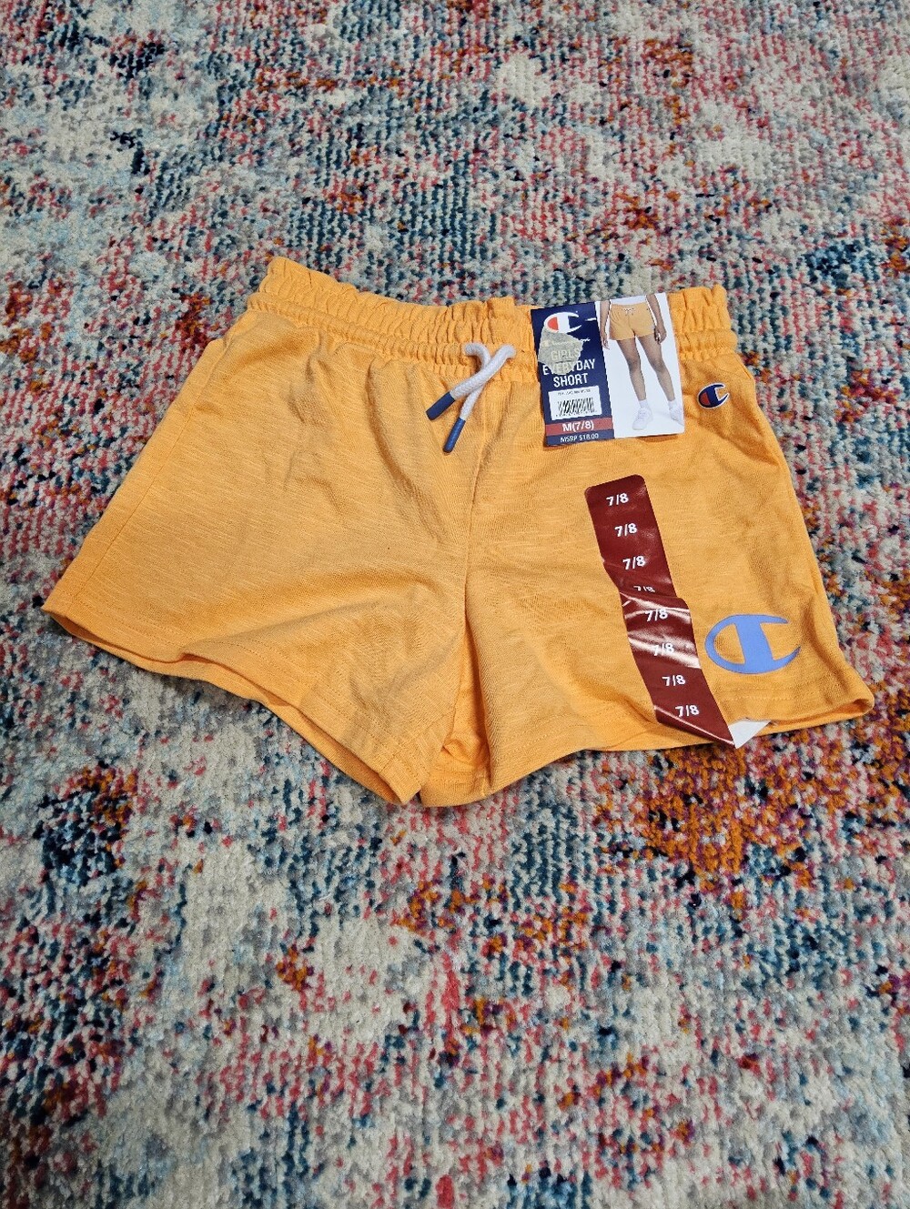 Bundle 2 Pair Girls Shorts Size 8 and 7/8 - Picture 2 of 5